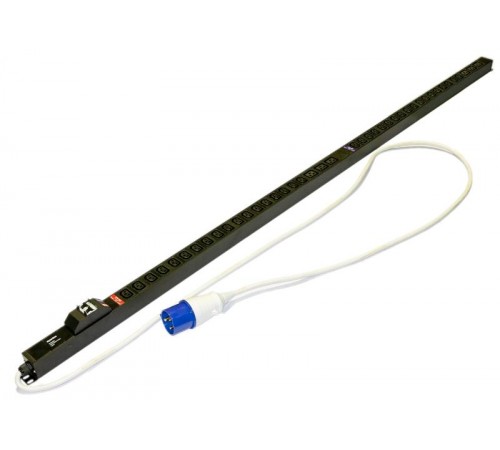 SHE-36IEC-6BIEC-B-2.5PVB Блок розеток, вертикальный, 36 розеток IEC320 C13, 6 розеток IEC320 C19, 250В, 1860x44.4x44.4мм (ДхШхВ) 457647  Hyperline