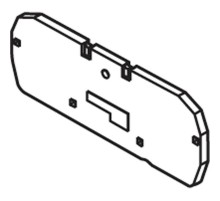 Изолятор FED6.NL Торц. для D4/6.NT.L  1SNA399588R0600  TE
