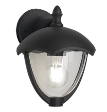 Светильник садово-парковый Aura на стену вниз 188*210*238mm, 170-240V / 50Hz, 1xE27, Max.60W, IP54  GD028  Gauss