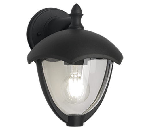 Светильник садово-парковый Aura на стену вниз 188*210*238mm, 170-240V / 50Hz, 1xE27, Max.60W, IP54  GD028  Gauss