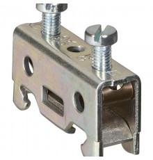 Винтовая клемма Viking 3 - заземляющая - однополюсная - неизолированная - металлическое основание - шаг 15 мм  037176  Legrand