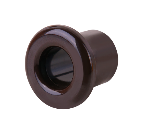 W6421114/ Электроустановочные изделия - Втулка для вывода кабеля из стены 2 шт. (коричневый) Ретро  a051049  Werkel