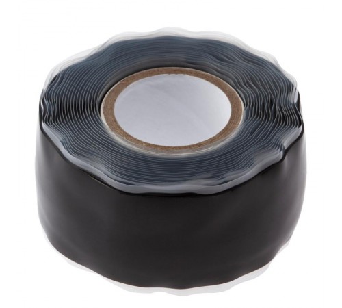 Изолента PRO PROSS25 силиконовая самослипающаяся 25 мм х 3 м черная  Б0052254  ЭРА