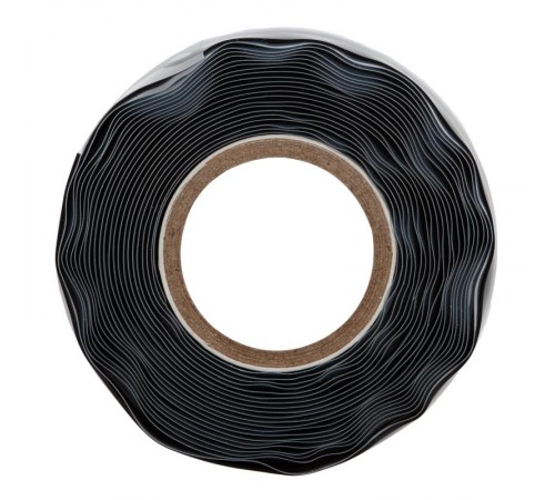 Изолента PRO PROSS25 силиконовая самослипающаяся 25 мм х 3 м черная  Б0052254  ЭРА