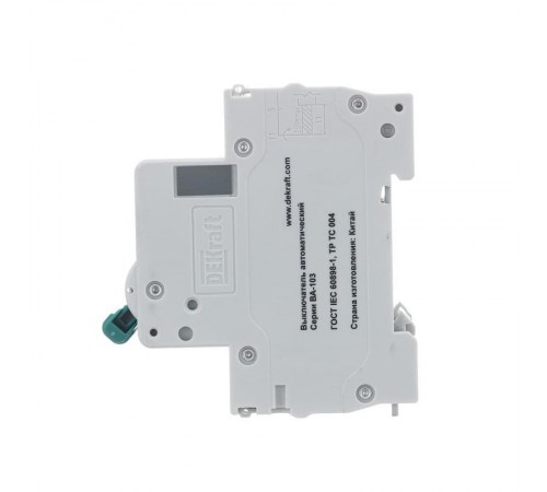 Выключатель автоматический трехполюсный ВА-103 3Р 32А характеристика C 6кА  12308DEK  DEKraft