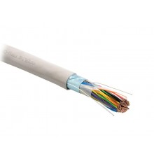 Кабель витая пара FUTP50-C3-S24-IN-LSZH-GY экран.F/UTP,кат.3,50пар(24AWG),одн.(solid),э-ф,LSZH нг(С)-HF,-20°C - +60°C,сер.  45652  Hyperline