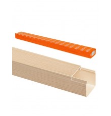 Кабель-канал 25х25 (2 м = 1 шт) "ЭКО" 3D сосна  SQ0402-2306  TDM