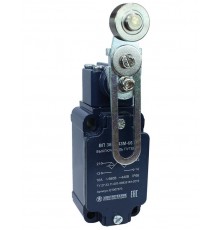 ВП 36-2543М-66 У2, рычаг со стальным роликом, регулир. по длине, 1з+1р, инерционный, 30х60 мм, IP66, выключатель путевой  ET007273  Электротехник