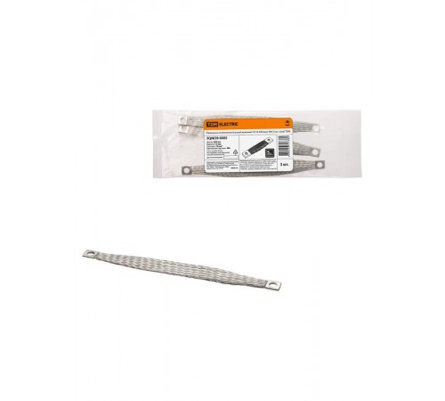 Проводник заземления плоский луженый ПЗ 10-500 (3 шт. упак) ТDM  SQ0839-0005  TDM