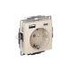 AtlasDesign Бежевый Розетка 16А c 2 USB A+C, 5В/2,4А/3,0А, 2х5В/1,5А, механизм  ATN000232  SE