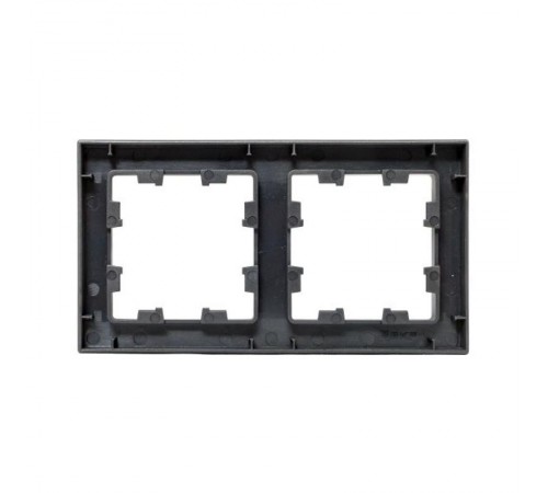 2 - местная рамка, мокко, пластик Эпика  UP1-FPM-02 EKF