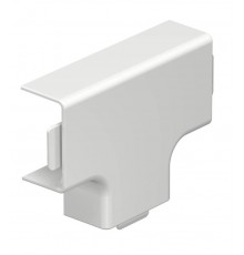 Крышка T-образной секции кабельного канала WDK 15x30 мм (ПВХ,белый) (WDK HT15030RW)  6192459  OBO Bettermann