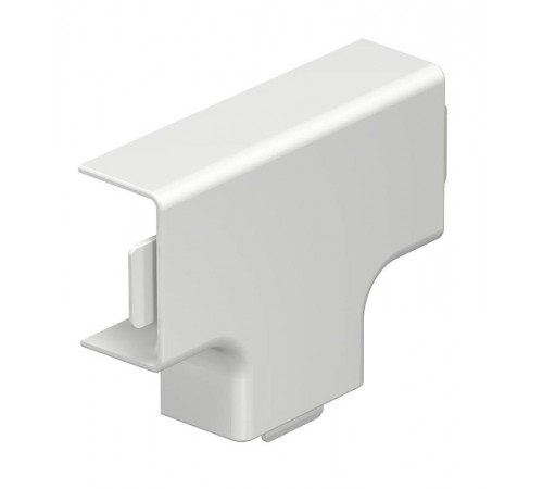 Крышка T-образной секции кабельного канала WDK 15x30 мм (ПВХ,белый) (WDK HT15030RW)  6192459  OBO Bettermann