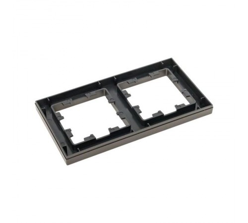 2 - местная рамка, мокко, пластик Эпика  UP1-FPM-02 EKF