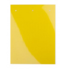 Табличка полужесткая. Клейкое основание. ПВХ-0,5. Желтая  TAS128AY  DKC