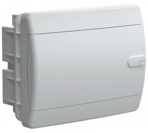  Корпус пластиковый встраиваемый на 8 модулей ЩРВ-П-8 IP41 белая дверь UNION Compact  UIC-KP13-V-08-41-K01  IEK