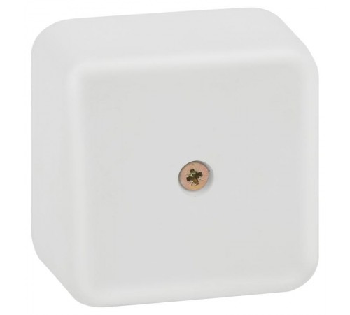 Распаячная коробка BS-W-50-50-20 без клеммы 50х50х20мм белая IP40  Б0058701  ЭРА