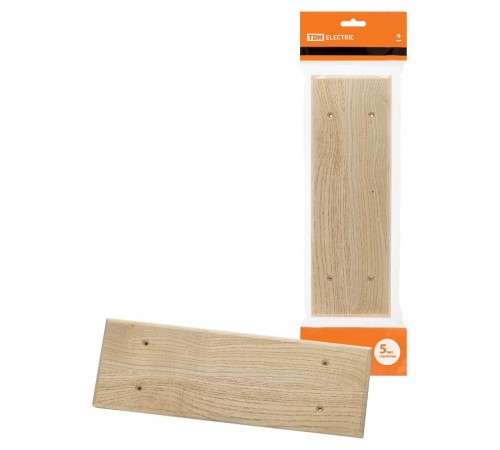 Накладка на бревно деревянная универсальная НБУ 1Пх3 95х290 мм, сосна  SQ1821-0261  TDM