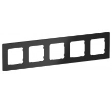 FLITE Classic Рамка 5-ая РУ-5-К-ФлЧ черный  FI-M52-32-20-K02  IEK