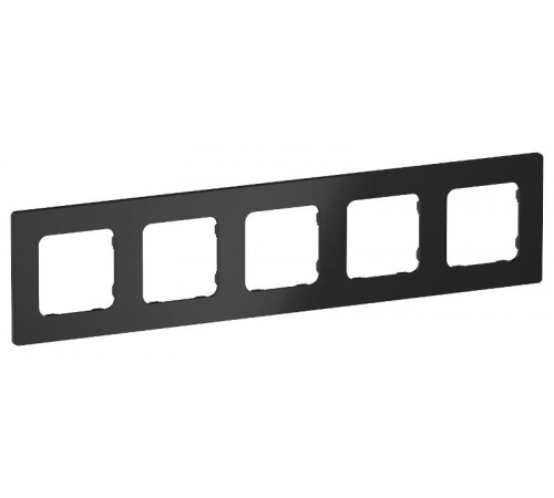 FLITE Classic Рамка 5-ая РУ-5-К-ФлЧ черный  FI-M52-32-20-K02  IEK