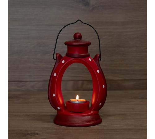 Керамический подсвечник "Фонарик" 14х9.8х21 см  501-073  NEON-NIGHT