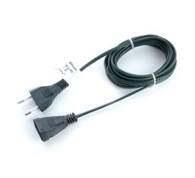 Сетевой шнур для гирлянд 3м, 2*0,5мм2, зеленый, DM303  41660  FERON