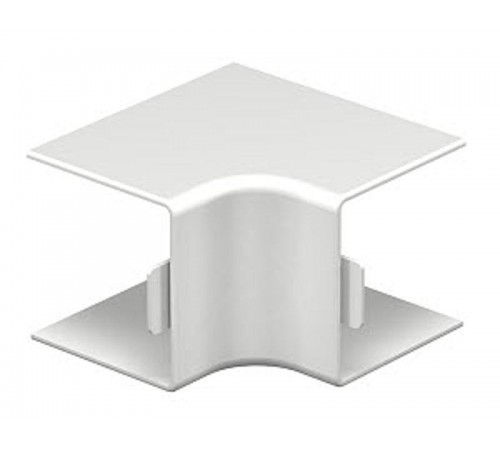 Крышка внутреннего угла кабельного канала WDK 40x40 мм (ПВХ,светло-серый) (WDK HI40040LGR)  6182119  OBO Bettermann