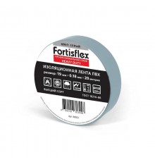 Изолента ПВХ Heavy Duty 19х0.18х20 серая  90822  Fortisflex