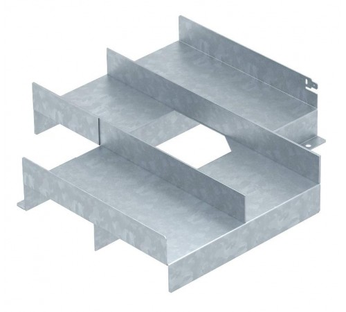 Перегородка разделительная для монтажных оснований UZD350-3 и UGD350-3, 300x300x61 мм (сталь)  7428136  OBO Bettermann