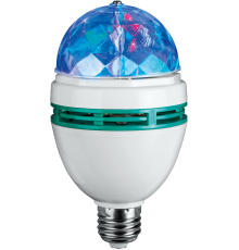 Лампа светодиодная OLL-DISCO-3-230-RGB-E27  61120  ОНЛАЙТ