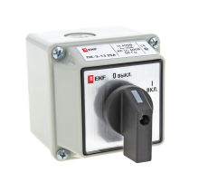 Переключатель кулачковый ПК-3-13 25А 3P "ВКЛ-ВЫКЛ" IP54 EKF PROxima  pk-3-13-25  EKF