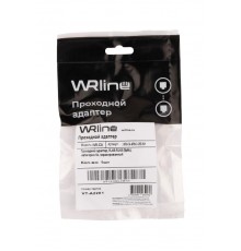 WR-CA-8p8c-C5E-SH Проходной адаптер, RJ45-RJ45 (8p8c), кат., 5е, экран.,  505224  WRLine