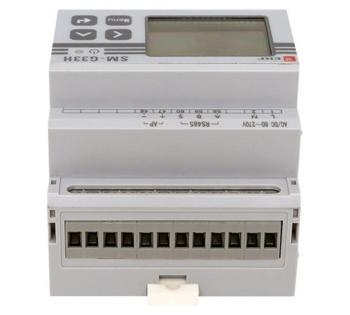 Многофункциональный измерительный прибор G33H с жидкокристалическим дисплеем  на DIN-рейку  sm-g33h  EKF