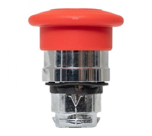 Механизм исполнительный кнопки XB4 "Грибок" красный поворотный с фиксацией с замком IP65  XB4BA1F-R-65  EKF