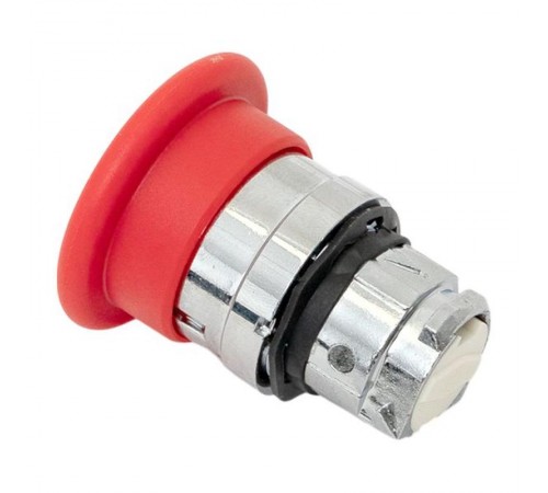 Механизм исполнительный кнопки XB4 "Грибок" красный поворотный с фиксацией с замком IP65  XB4BA1F-R-65  EKF