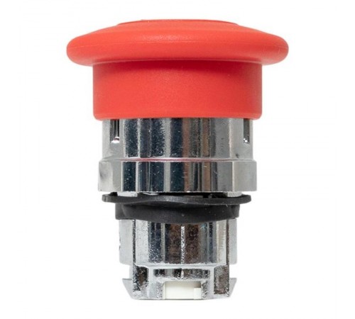 Механизм исполнительный кнопки XB4 "Грибок" красный поворотный с фиксацией с замком IP65  XB4BA1F-R-65  EKF
