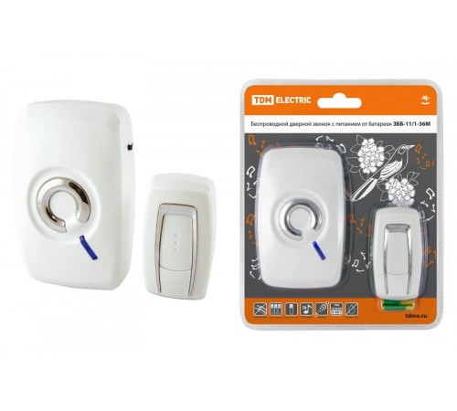 Звонок ЗББ-11/1-36М (беспр., бат.)   SQ1901-0001  TDM