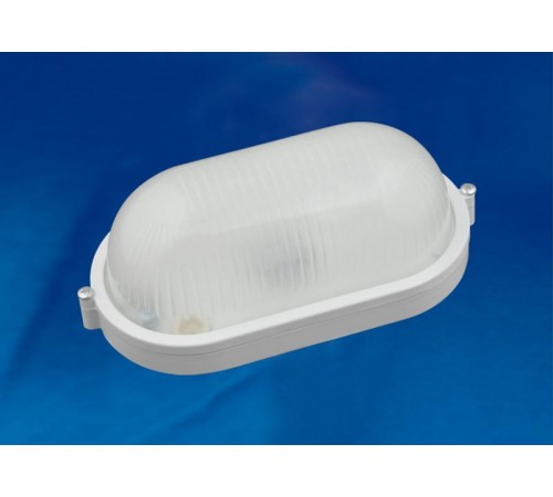Светильник светодиодный пылевлагозащищенный для ЖКХ ULW-K23A 8W/6000K IP54 WHITE овал 6000K 600Лм 210х105х80 мм белый пр-во РФ  UL-00005237  Uniel
