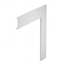 Крышка плоского угла кабельного канала Rapid 80 300x80 мм (сталь,светло-серый) (GS-OTFLGR)  6279862  OBO Bettermann