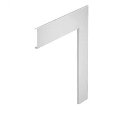 Крышка плоского угла кабельного канала Rapid 80 300x80 мм (сталь,светло-серый) (GS-OTFLGR)  6279862  OBO Bettermann