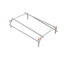 Опорная конструкция для установки оборудования TECHNORAPTOR 1200х2000 тип 1  KM-TR-SSEI-1200-2000-1  КМ - профиль