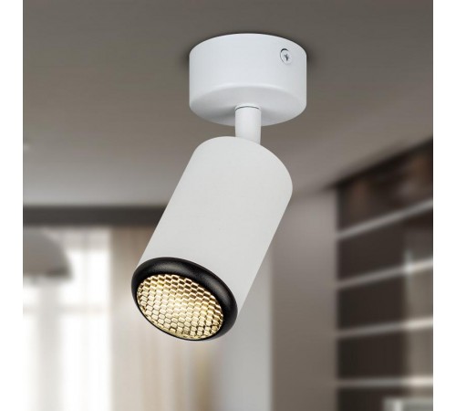 Светильник настенно-потолочный спот  OL55 WH/BK MR16 GU10 IP20 белый/черный   Б0061888  ЭРА