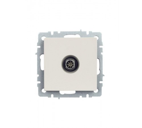 BRITE Розетка TV оконечная РТВ11-0-БрЖ жемчужный   BR-A10-O-K36  IEK