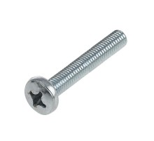 Винт DIN7985 с полукруглой головкой оцинк. М5х40 (10 шт) - пакет ( 0,068 кг)  103018  Tech-KREP