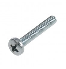 Винт DIN7985 с полукруглой головкой оцинк. М5х40 (10 шт) - пакет ( 0,068 кг)  103018  Tech-KREP