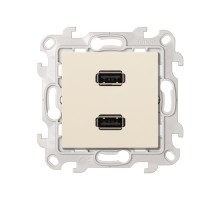 Simon 24 Сл. кость Коннектор 2хUSB  2411090-031  Simon