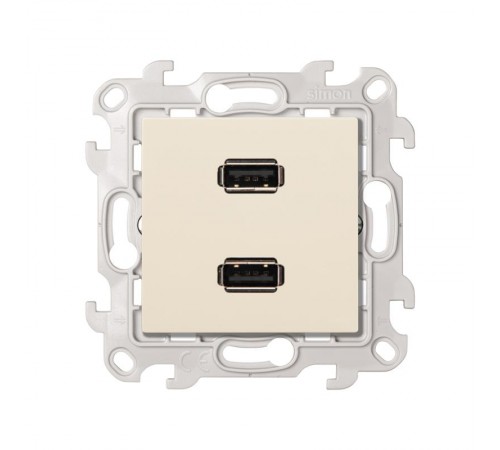 Simon 24 Сл. кость Коннектор 2хUSB  2411090-031  Simon