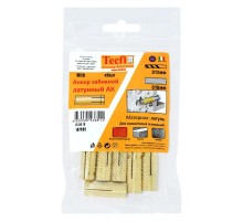 Анкер забивной латунный M10 (6 шт) - пакет  147638  Tecfi