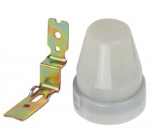 Фотореле DF 302  серый, макс. нагрузка 2200 ВА IP44 (100/1800)  Б0043805  ЭРА