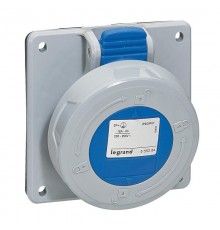 Встраиваемая розетка - P17 Tempra Pro - IP 66/67 - 200/250 В~ - 32 A - 3К+З  555485  Legrand